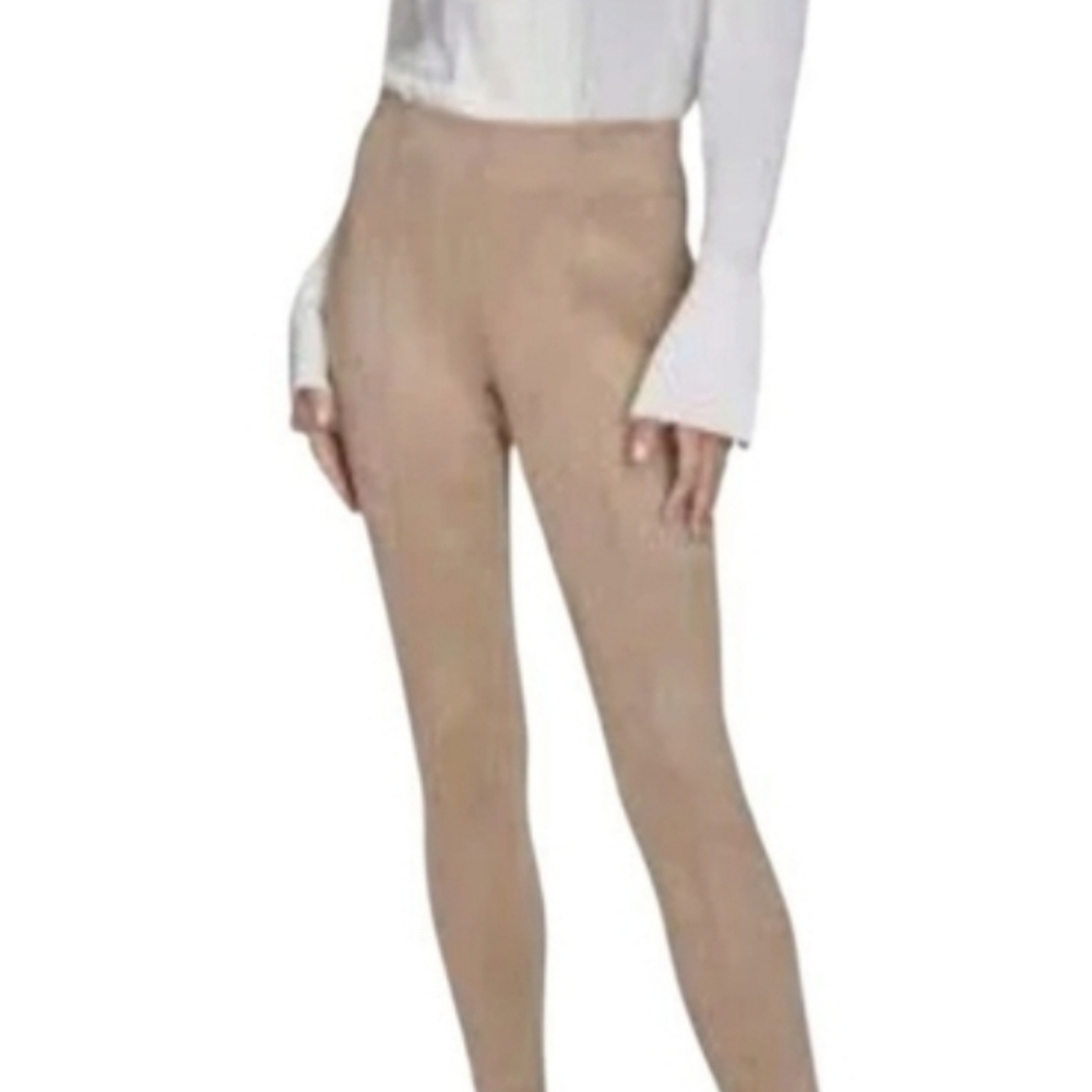 Forever 21 Tan Faux Suede Leggings Sleek and Stylish Size Large NWOT - Picture 13 of 15